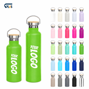Bouteille d'eau isotherme à large ouverture en acier inoxydable sans BPA, étanche, à double paroi, grande capacité, pour le camping - Product Image 1