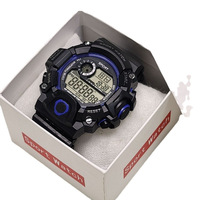 Montre électronique de sport pour enfants et adolescents, pour école primaire et secondaire, garçons et filles, réveil lumineux, boîtier en acrylique de 50mm