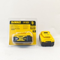 Untuk Baterai Alat Tanpa Kabel Dewalt DCB205 XR 18V/20V 5.0Ah 10PCS Sel 18650 2000mAh 590g untuk Alat Listrik Seri XR.