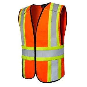 High Quality Reflective Safety Vest With Custom Logo For Warning