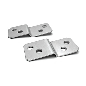 Support d'angle en Z pour cadre, plaque en fer à 4 trous, connecteur d'angle pour fixation de cadre photo - Product Image 1