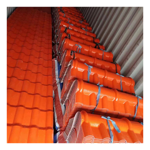 The Most Popular Soundproof <strong>Roofing</strong> Panels <strong>Plastic</strong> Roof Tiles Orange Upvc Synthetic Resin for Residential - Product Image 5