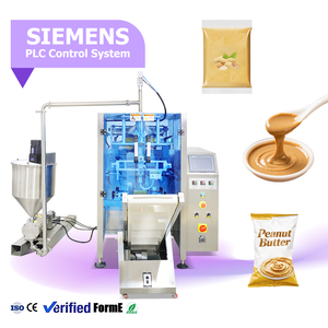 Machine d'emballage verticale pour liquides, solution complète de ligne d'emballage pour beurre de cacahuète et caramel salé, directement de l'usine - Product Image 1