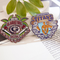 Broche en émail sur le thème du baseball LGC Wholesale, multi-styles, objet de collection sportif, épinglette de revers
