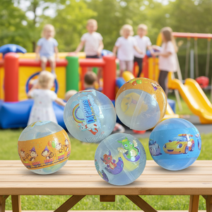 FEZA - Parque Infantil Inflable para Niños, con Diseños de Dibujos Animados, en Inglés, para Jugar al Aire Libre, Actividades Divertidas, para Niños de 3 Años, Juego Personalizado - Product Image 3