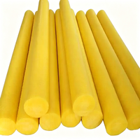 Fournisseur de tiges en nylon extrudé solide en polyamide PA6 à faible coefficient d'absorption d'eau et petite absorption d'eau
