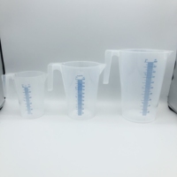 Détient Plus de 1 Pinte (16oz) Verser Tasses 1/2 Litres Mélange Pichet Cruche SANS BPA 500ml Gradué En Plastique Cruche De Mesure