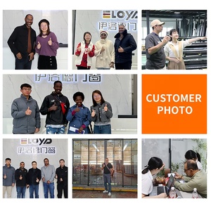 Eloyd 3 tấm gấp cửa màn hình accordion gấp cửa kính cho hệ thống ngoài trời - Product Image 4