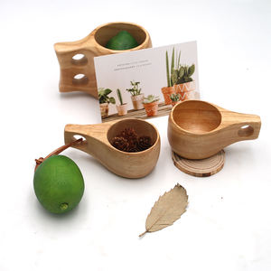 Gran oferta, juego de tazas de taza de senderismo de madera con <span class=keywords><strong>candado</strong></span>, tazas de té y platillos - Product Image 2