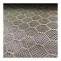 Parapluie de voiture en tissu jacquard nid d'abeille noir tissé en fibre de carbone, hexagonal, imperméable et résistant à l'abrasion – Vente chaude