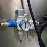 Machine d'emballage entièrement automatique pour sachets de thé non tissés avec étiquette à cordon, capable de remplir l'azote pour préserver la fraîcheur