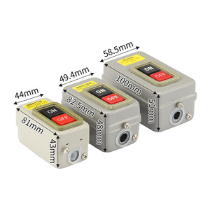 Pulsante di Controllo Alimentazione Interruttore Trifase a Ritenuta per Avvio Motore Pulsante a Pressione BS211B BS216 BS230 10A 380V Avvio Arresto ON-OFF - Product Image 3