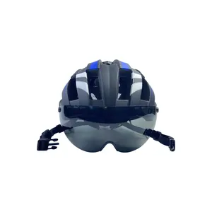 YOLOON toptan bisiklet dağ bisiklet kask ile manyetik lens