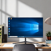 Monitor Layar OEM 19 Inci HD untuk Kantor, Layar Datar LED LCD Komputer