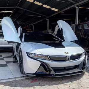Kit de carrocería de fibra de carbono de alta calidad BTC para BMW I8 a estilo Berserker eléctrico labio delantero difusor trasero falda lateral Spoiler Bodykit - Product Image 5