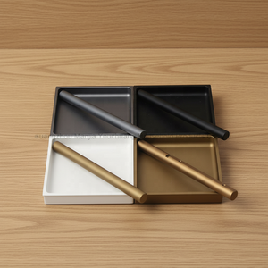 Perangkat keras Aluminium Mebel kabinet tersembunyi pegangan persegi pintu geser tersembunyi pegangan tarik lemari pakaian - Product Image 1