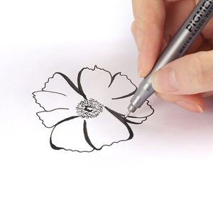 Ensemble de stylos plume à encre pigmentée Bview Art 0,05-0,8 mm, marqueurs à trait fin, encre noire imperméable pour le dessin, l'esquisse, le <span class=keywords><strong>manga</strong></span>, fournitures d'art - Product Image 3