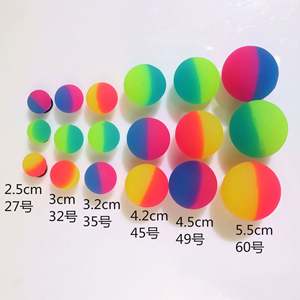 Wholesale 30 mm Colorful Synthetic Matte Rubber <b>Bouncing</b> <b>Ball</b> Elastic Jumping <b>Ball</b> for Vending Machine - Product Image 6