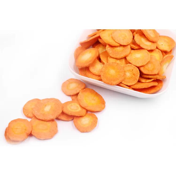 Manufacture Air Drying Carrot Crisp carrot Chips Healthy Veggie Chips