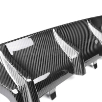 Diffuseur de pare-chocs arrière en fibre de carbone sèche style MP pour BMW M3 F80 M4 F82 F83 2014-2020