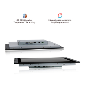 19-inch tất cả-trong-một máy tính cảm ứng với cảm ứng điện dung điều khiển công nghiệp LCD hiển thị Rackmount Màn hình công nghiệp - Product Image 4