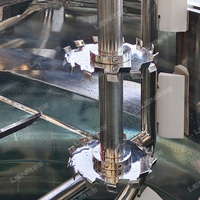 Agitateur-homogénéisateur à vide hydraulique automatique LIENM 2000L 2 tonnes pour émulsification de cosmétiques et de dentifrice