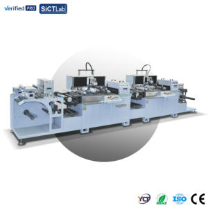 Machine d'impression d'écran en soie de haute qualité de servo-commande de SY-II-420Pro pour le papier et le <span class=keywords><strong>film</strong></span> avec l'estampillage chaud - Product Image 2