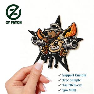 Fabricante <span class=keywords><strong>de</strong></span> Parches Bordados para <span class=keywords><strong>Ropa</strong></span>, Parches Termoadhesivos Personalizados con Logotipo 2D y 3D, Parches Bordados para Coser o Planchar <span class=keywords><strong>en</strong></span> la <span class=keywords><strong>Ropa</strong></span> - Product Image 1