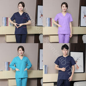 Delantal médico desechable para hospitales y clínicas, delantal a prueba de agua, uniforme Unisex de Bangladesh, polietileno no tejido de alta calidad - Product Image 4