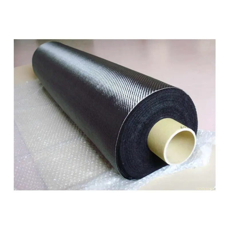100% настоящий углеродный волоконный тканый 100 см Ширина труба из углеродистого волокна 3K 200gsm 240gsm 2x2 саржевого углеродного волокна ткани