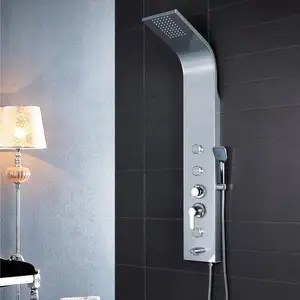 Современные Роскошные Настенные Панели для душа с одной ручкой, душевая панель для ванной комнаты, душевая панель, дождевая панель