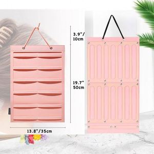 Sac de rangement mural en feutre pour accessoires capillaires pour enfants, pour pinces à cheveux, bandeaux et décorations pour filles - Product Image 5