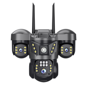 V380 Mô Hình Mới 3 Ống Kính 3 Màn Hình Hỗ Trợ <span class=keywords><strong>Wifi</strong></span> Hotspot 6MP Cơ Thể Con Người Theo Dõi Hình Ảnh Đẩy Báo Động Sử Dụng Nhà CCTV Máy Ảnh - Product Image 1