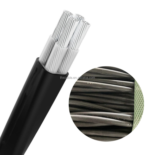 Muban Used Aerial Insulated 0.6/1kV Power Cable Overhead Construction Cable with Aluminum Alloy Conductor and 3 4core ABC Cable
