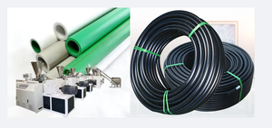 Línea de Extrusión de Filamentos, Tubos y Conductos de Plástico HDPE, PPR y LDPE, Precio de Fábrica Fullwin, Alta Automatización, Control PLC Siemens - Product Image 2