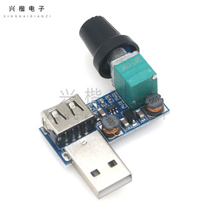 Usb Fan Speed Controller With Potentiometer For Desk <b>Laptop</b> Cooling <b>Mini</b> Adjustable Quiet Operation - Product Image 1