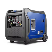 Elektrischer Start 3KW Tragbarer Benzin 4-Takt-Generator Inverter Auto Silent Benzingenerator für den Heimgebrauch 5000W 8000W