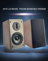 Haut-parleur bibliothèque bidirectionnel haute puissance 5,25 pouces Fever 2.0 Hifi Audio Passif pour audiophiles Home Cinéma en MDF 20Hz-20KHz