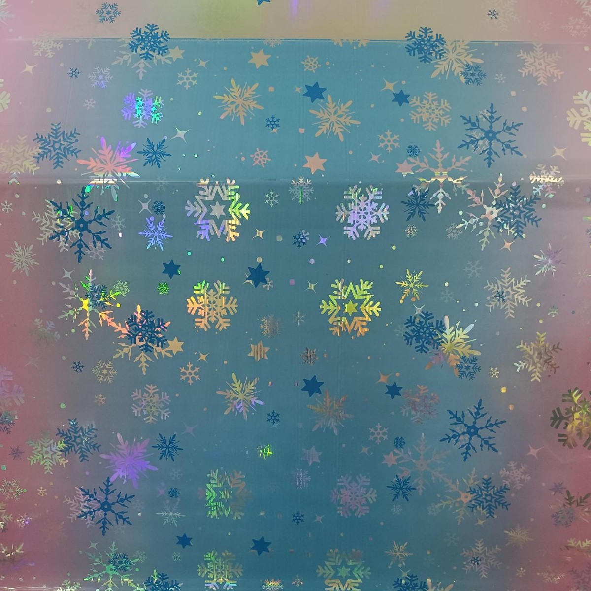 Tovaglia in alluminio rosa blu arcobaleno 137*274cm