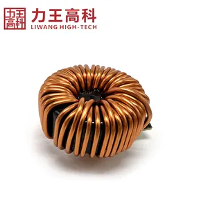 MnZi NiZn DC 12v 36v 24v choke PFC coil filter ferrite core induttori ad anello magnetico toroidale in rame puro