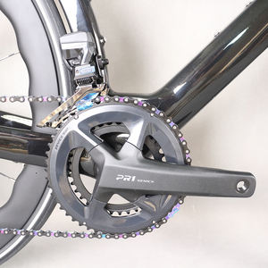 Bicicleta de Carretera Completa con Frenos de Disco Flat Mount, <span class=keywords><strong>Cuadro</strong></span> y Ruedas de <span class=keywords><strong>Carbono</strong></span> y Cambio Electrónico WheelTop EDS-2*12S Modelo TT-X80 - Product Image 4