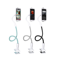 Support Flexible à bras Long en alliage d'aluminium pour tablette, à col ample, pour téléphone portable, pour tampon de 4 à 12.9 pouces, 1 pièce