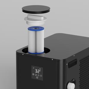 ICEGALAX bak mandi es miring, terapi celup dingin dan pemulihan kebugaran ozon WiFi mendukung bak mandi es miring miring dan pendingin air - Product Image 4