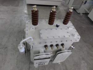 หม้อแปลงไฟฟ้าแบบจุ่มน้ำมันสามเฟส 150kVA ของเกาหลี รุ่น KKT 22900V/380V 60Hz ความถี่สูง สำหรับสถานีไฟฟ้าย่อย แบบขดลวดหลายชั้น - Product Image 5