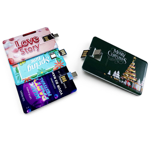 Memoria USB Personalizada con Forma de Tarjeta de Crédito o Débito, Tipo C OTG, Capacidad Real, Unidad Flash USB Promocional - Product Image 6