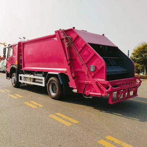 รถบรรทุกอัดขยะ Howo 4x2 15 ลูกบาศก์เมตร แบบยกท้าย สำหรับเก็บขยะในเขตเทศบาล - Product Image 6