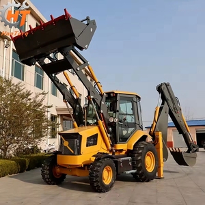 Nueva Miniexcavadora Diésel de HANTORQ, Modelo JCB 3CX, Ideal para Tareas Agrícolas y <span class=keywords><strong>con</strong></span> Funcionalidad de Retroexcavadora 4x4 - Product Image 3