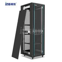 19 pouces 42U armoire de serveur de réseau de support debout de plancher avec la conception gentille projets de construction de réseau de centre de données profondément favorisés
