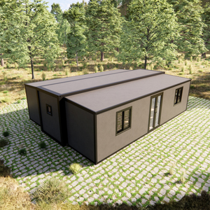 इन्सुलेटेड प्रीफैब्रिकेटेड 40 फीट 20ft कंटेनर एक्सफोल्ड हाउस दो बेडरूम प्रीफैब आउटडोर तह होम कैसिस प्रीफैलादास - Product Image 4