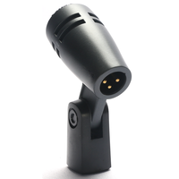 Microphone dynamique cardioïde professionnel ENGOT 604 pour batterie, karaoké, instrument, microphone en métal, performance scénique, microphone filaire pour batterie